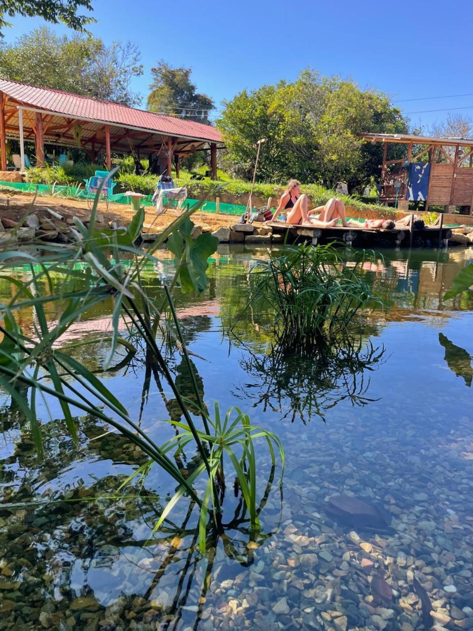 La Pacha Hostel Barichara Luaran gambar