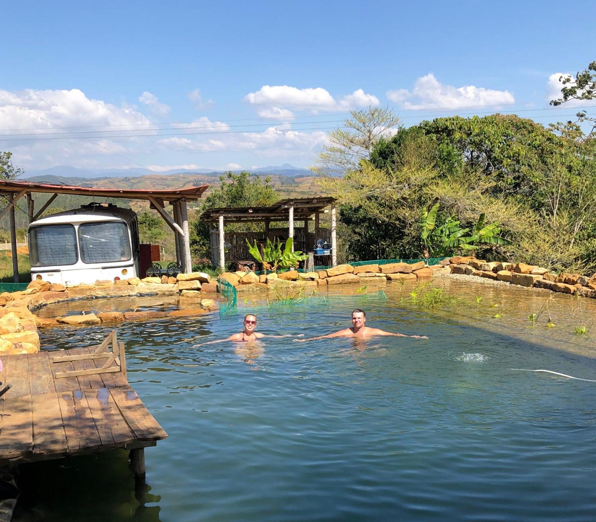 La Pacha Hostel Barichara Luaran gambar