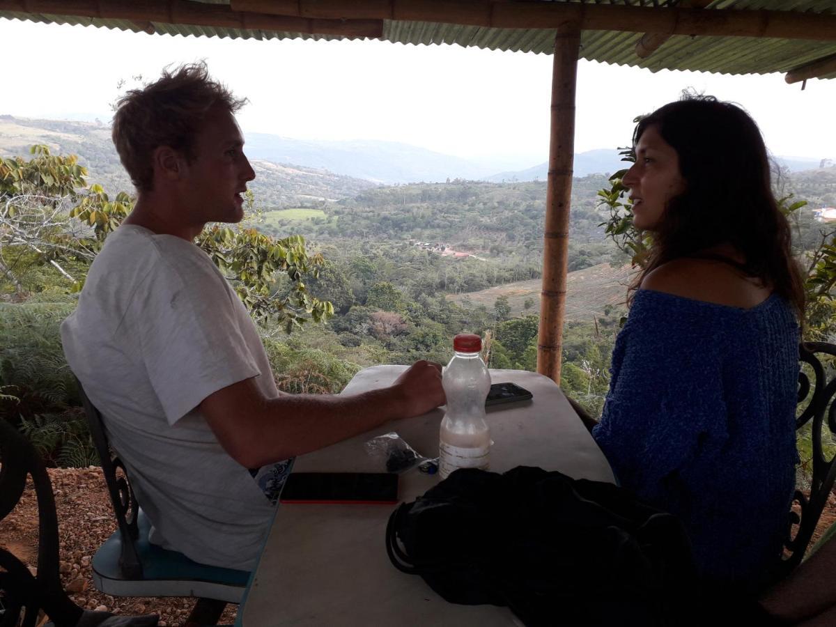 La Pacha Hostel Barichara Luaran gambar